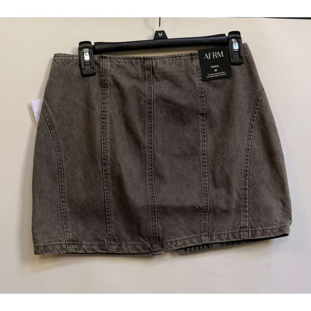 AFRM Denim Mini Skirt - Picture 2 of 2